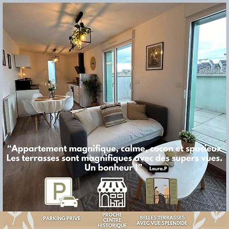 Les Terrasses De Saint Martin Leilighet Rennes Eksteriør bilde